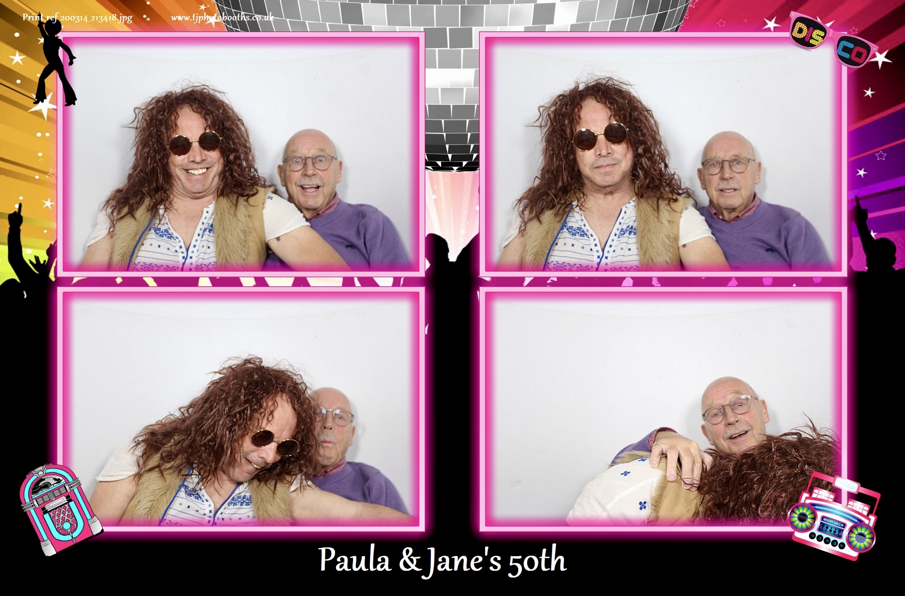 Paula & Jane's 50th | View more photos from the event at gallery.tjphotobooths.co.uk/u/TJPhotobooths/Paula-Janes-50th